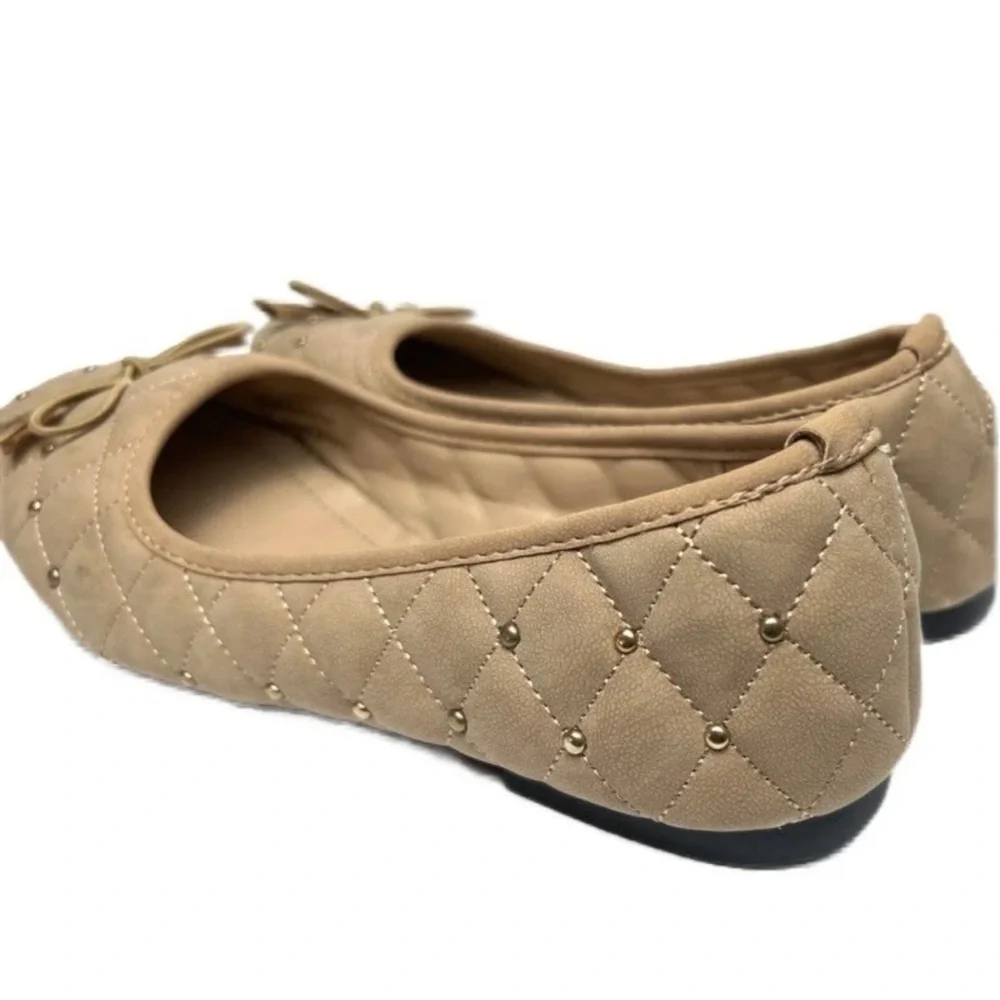 Seven7 Anya Jeweled Slip On Ballerina Flats Sz 9